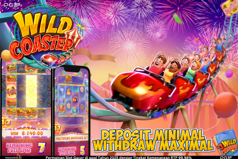 Wild Coaster Slot: Sensasi Roller Coaster di Setiap Putaran!